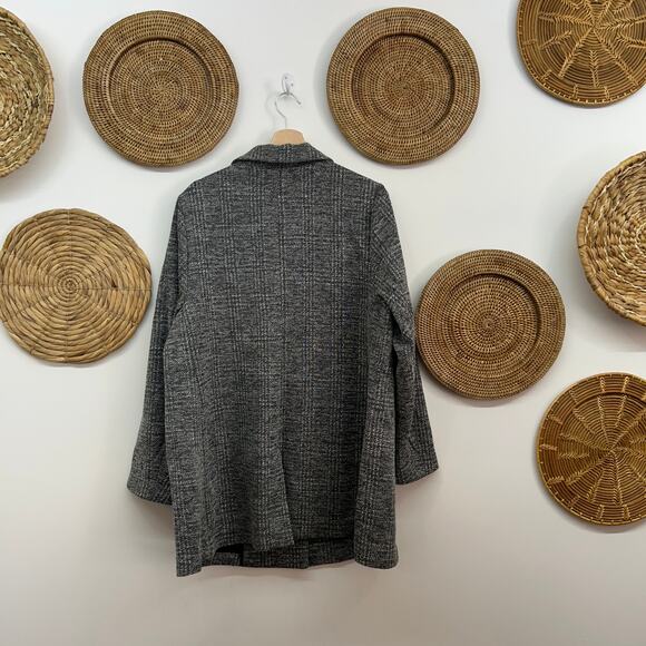 Torrid Gray Collared Blazer Jacket Plus Size 3X Professional Business Workwear - Picture 3 of 7